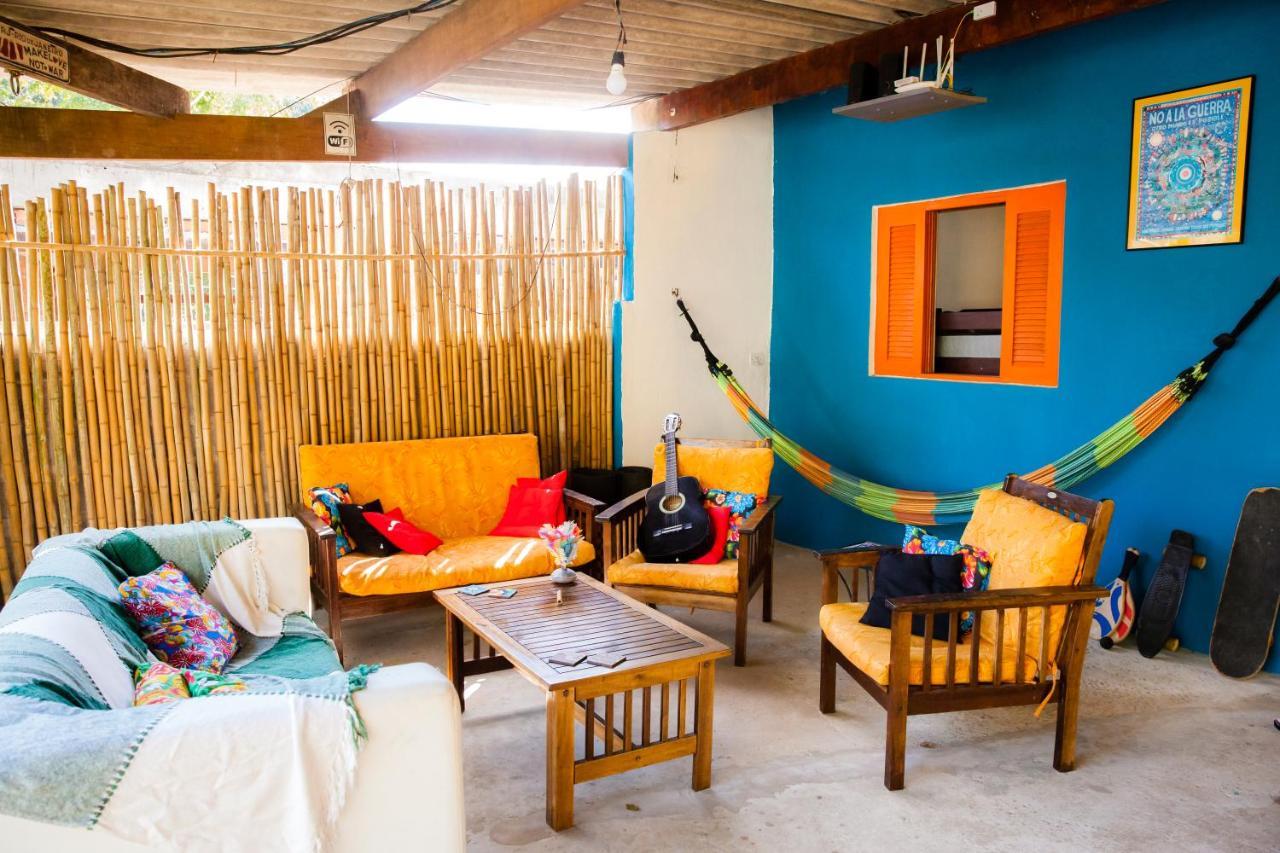 Sintonia Surf Hostel E Bar Ubatuba Bagian luar foto