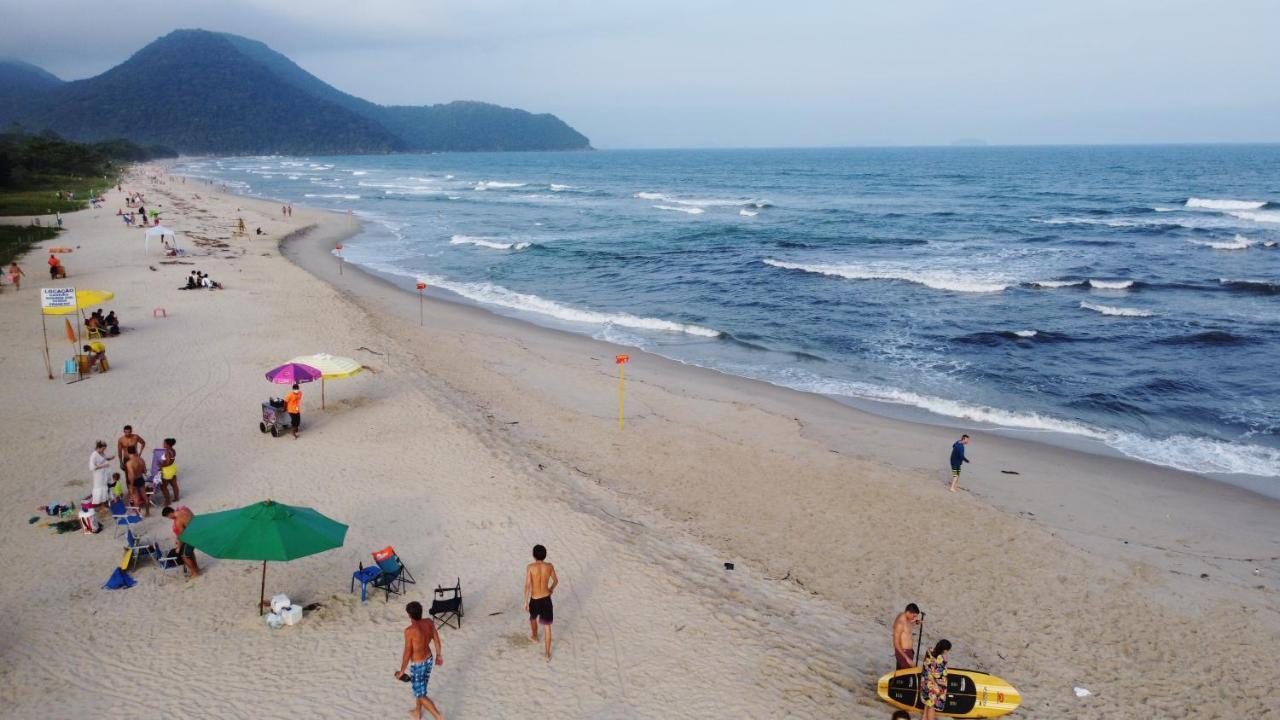 Sintonia Surf Hostel E Bar Ubatuba Bagian luar foto