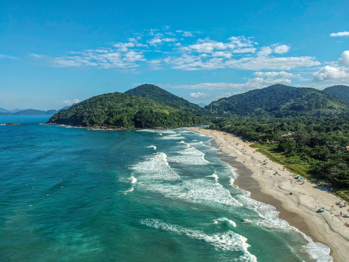 Sintonia Surf Hostel E Bar Ubatuba Bagian luar foto