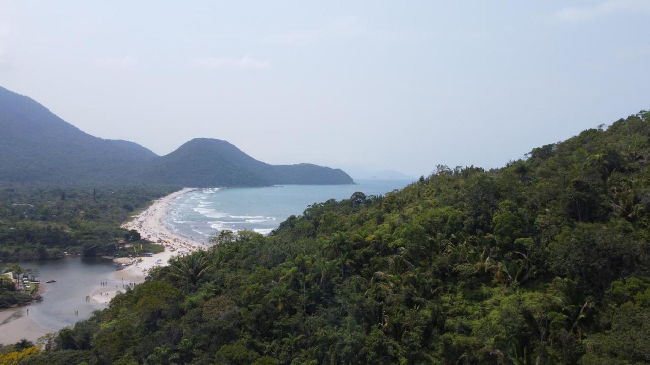 Sintonia Surf Hostel E Bar Ubatuba Bagian luar foto